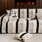 Full-Cover Plush Elastic Sofa Cover