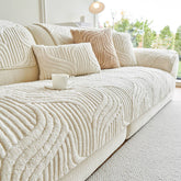 Bohemian Non-slip Plush Sofa Cover