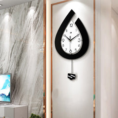 Modern Water Drop Type Wall Clock