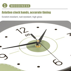 Cuckoo Wall Clock with Light and Pendulum