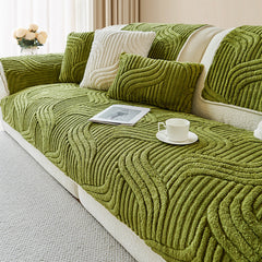 Bohemian Non-slip Plush Sofa Cover