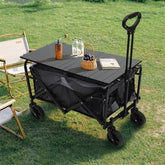Outdoor Foldable Wagons Carts with Table Board