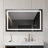40 inch LED Bathroom Vanity Mirror Anti-Fog Wall Mirror +Dimmer Function