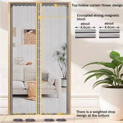 Anti-Mosquito Magnetic Screen Door,Pet & Kid Friendly