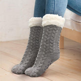 Extra-warm Fleece Indoor Slipper Socks
