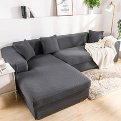 Stretchable Rhombus Jacquard Sofa Cover