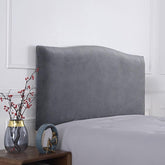 Velvet Bed Headboard Cover