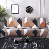 Fashion Printing Armless Sofa Cover