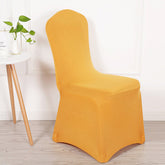 Stretch Spandex Folding Dining Chair Covers for Wedding Party