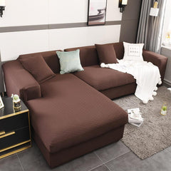 Stretchable Rhombus Jacquard Sofa Cover