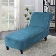 Velvet Chaise Lounge Cover
