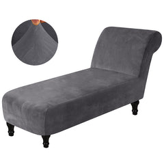 Velvet Chaise Lounge Cover