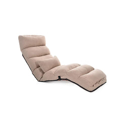 Adjustable Lazy Sofa Lounger Chair for Gaming, Reading, with Pillow