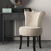 Solid Wood Vanity Stool