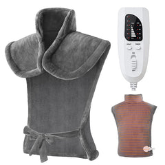 Shoulder and Back Heating Pad, Heated Poncho for Back