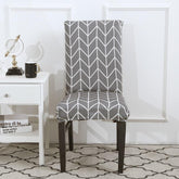 Soft spandex Gray Chair Cover