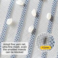 Anti-Mosquito Magnetic Screen Door,Pet & Kid Friendly