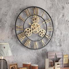 Creative Retro Gear Wall Clock