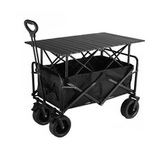 Outdoor Foldable Wagons Carts with Table Board