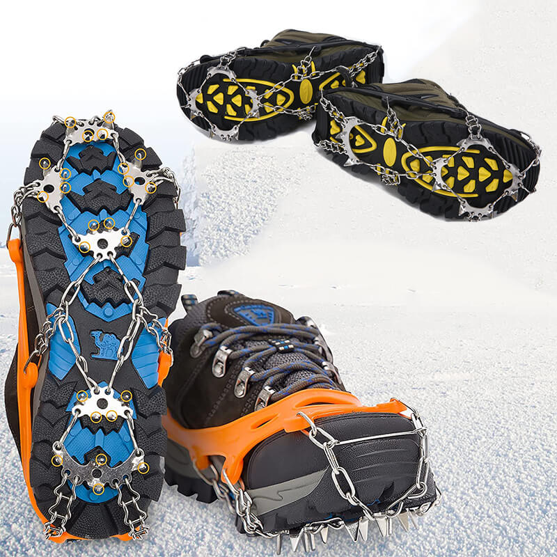 24 Teeth Ice Snow Cleats for Shoes Boots