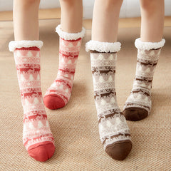 Super Thick Christmas Slipper Socks