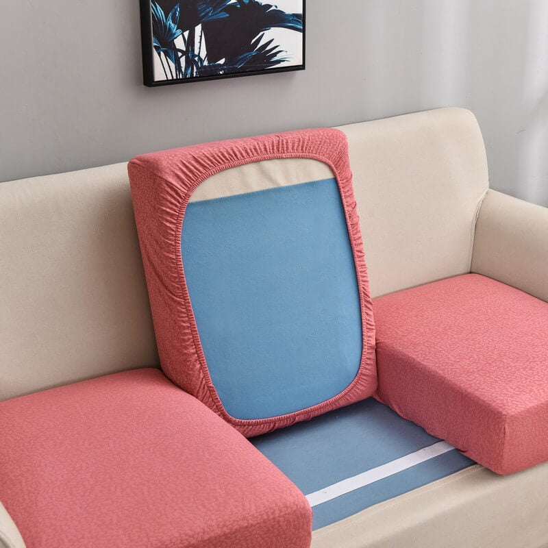 Waterproof Seersucker Sofa Cushion Covers