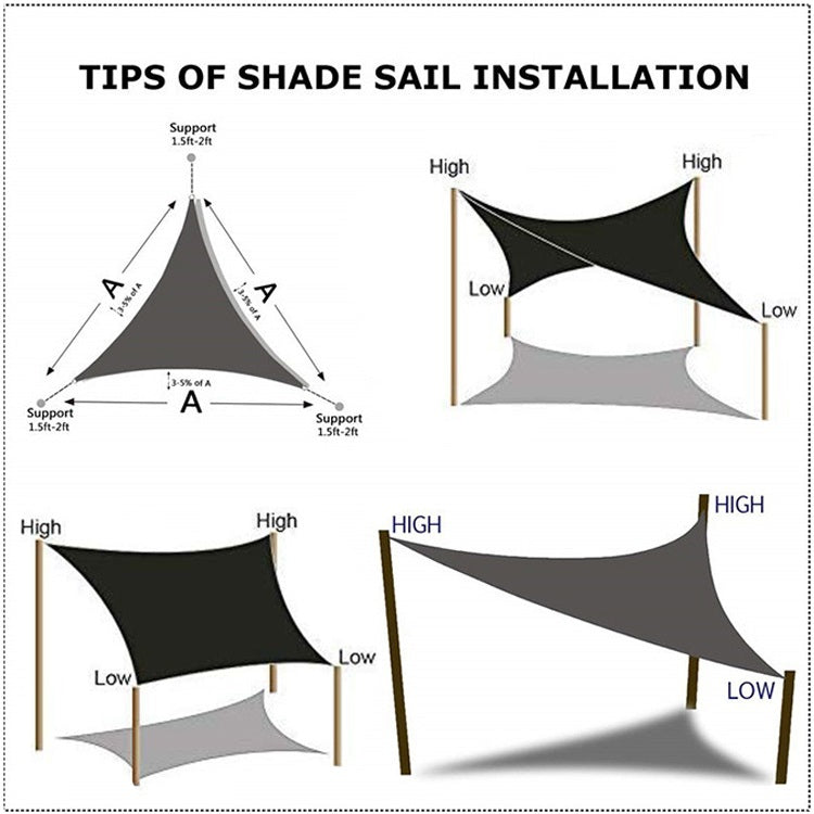 Waterproof Sun Shade Sail