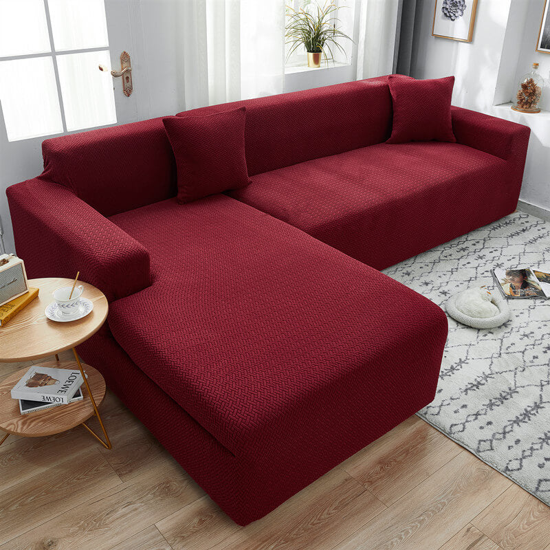 Stretch Magic Fit Polar Fleece Corner Couch Covers