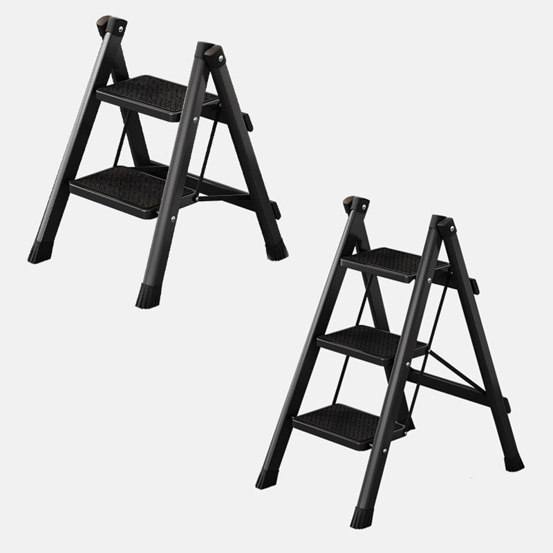 2/3 Step Ladder, Folding Ladders with Anti-Slip Pedal