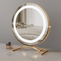 Makeup Mirror with Lights by Touch Control