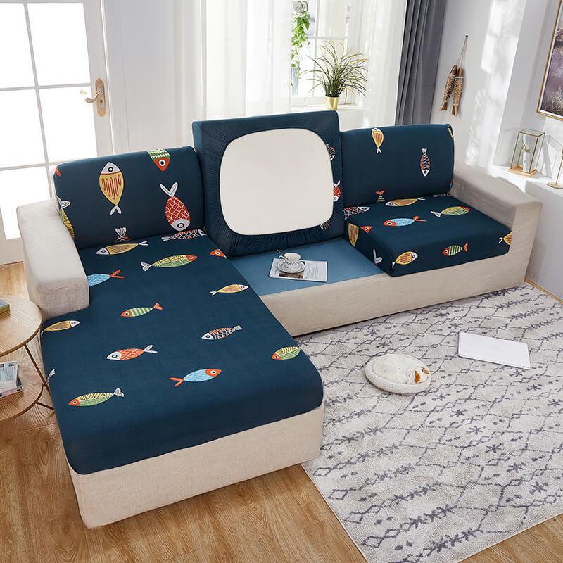 Replacement Printed Couch Cushion Covers