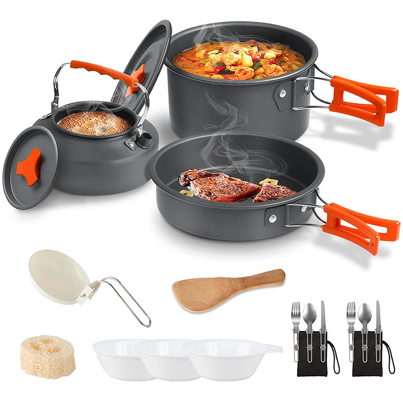 Camping Cookware Mess Kit