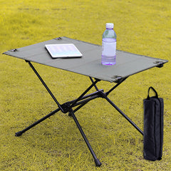 Canvas Folding Camping Table with Carry Bag
