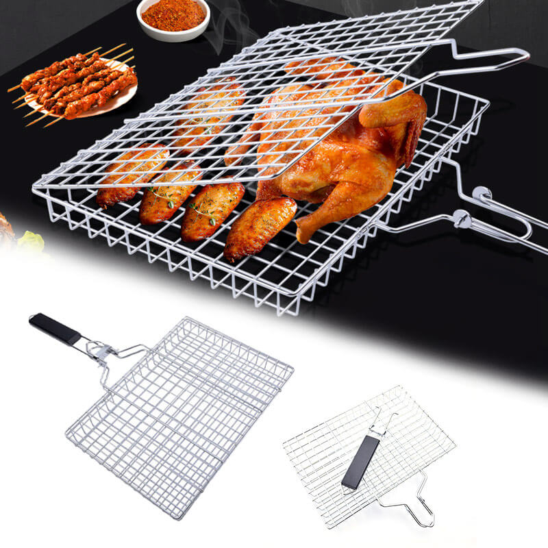 Stainless Steel BBQ Grilling Basket