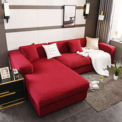 Stretchable Rhombus Jacquard Sofa Cover
