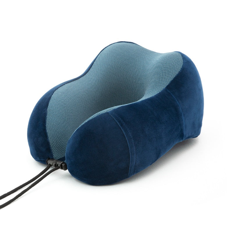 Adjustable Memory Foam Travel Pillow with Storage Bag