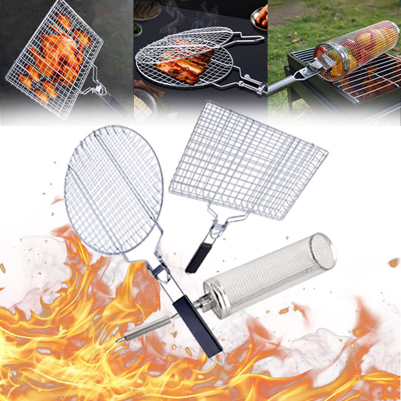 Stainless Steel BBQ Grilling Basket