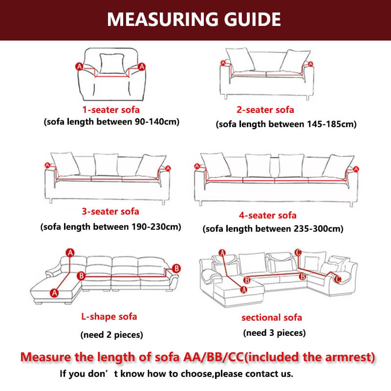 Premium Texture Stretch Sofa Cover