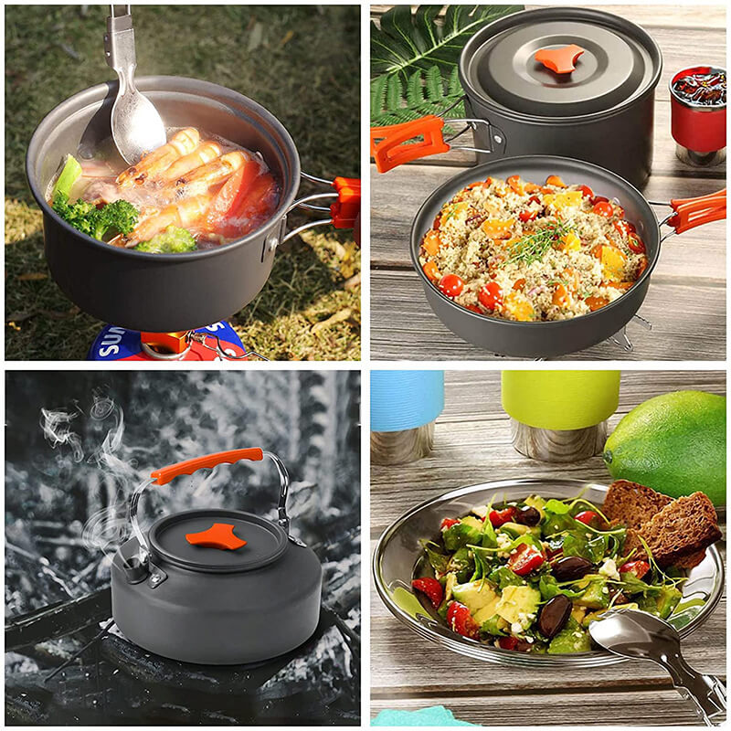 Camping Cookware Mess Kit