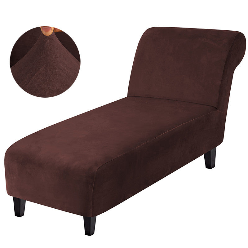 Velvet Chaise Lounge Cover