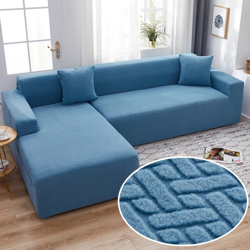 Stretch Magic Fit Polar Fleece Corner Couch Covers