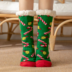 Super Thick Christmas Slipper Socks