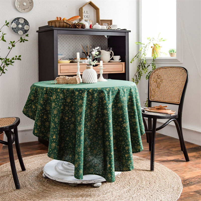Christmas Tablecloth, Table Cloths for New Year