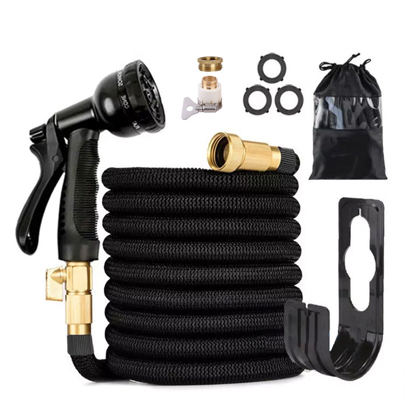 Expandable Garden Hose with 10 Function Spray Nozzle