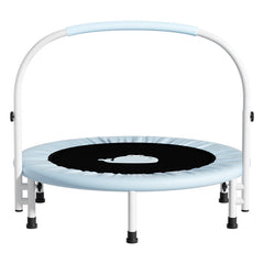 40inch Kids Trampoline, Foldable Rebounder with Adjustable Handle