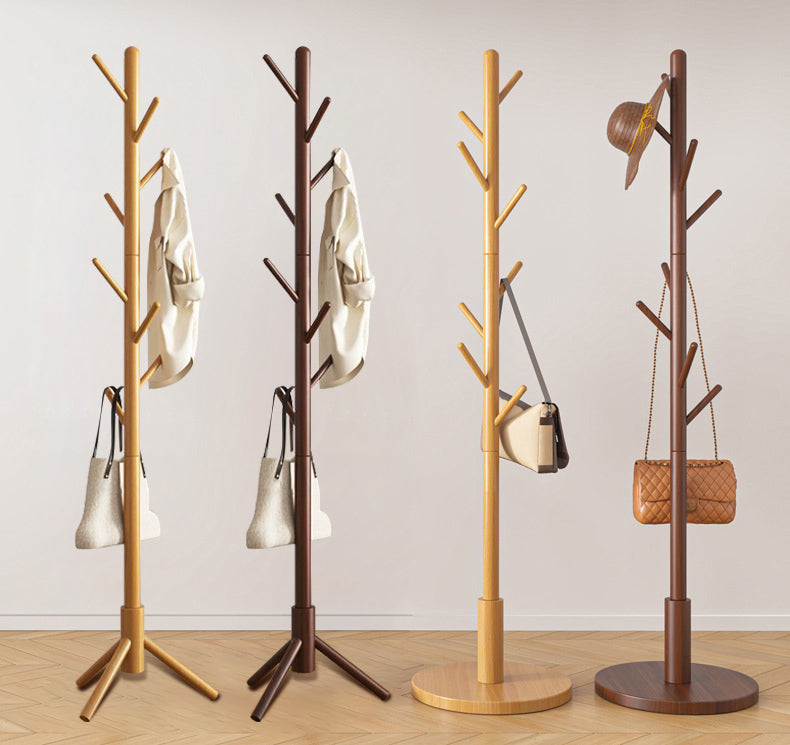 Wooden Coat Rack Stand with 8 Hooks – Special Fashion