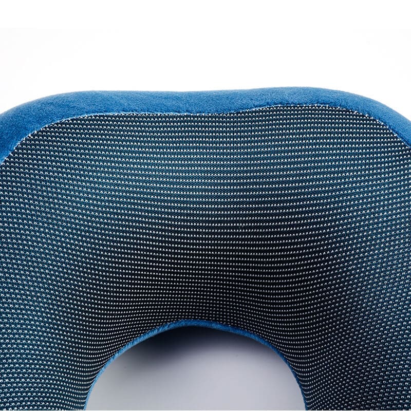 Adjustable Memory Foam Travel Pillow with Storage Bag
