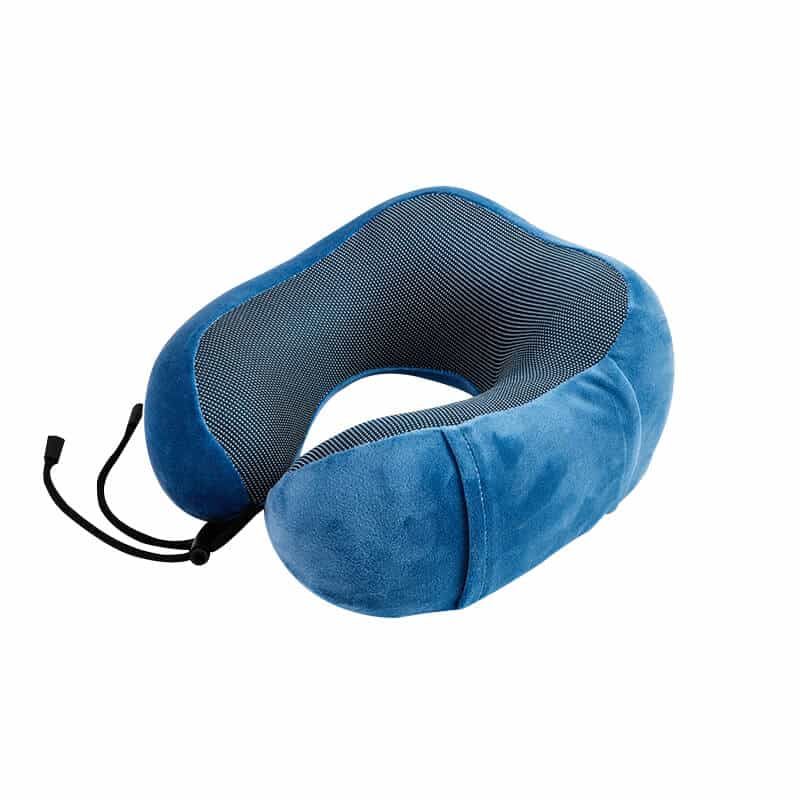 Adjustable Memory Foam Travel Pillow with Storage Bag