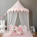 Princess Bed Canopy Wall Mounted Crib Hanging Net