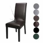 PU Leather Waterproof Dining Chair Covers